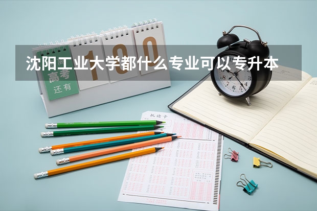 沈阳工业大学都什么专业可以专升本