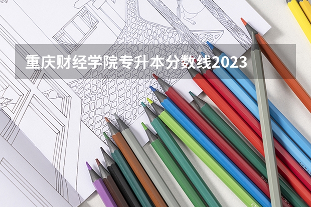 重庆财经学院专升本分数线2023 2024重庆财经职业学院各专业录取分数线