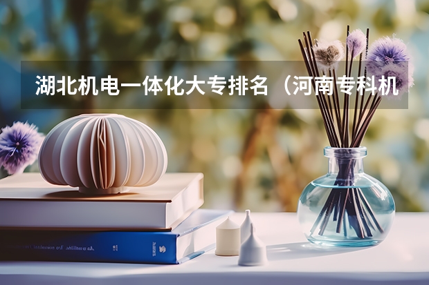湖北机电一体化大专排名(河南专科机电一体化学校排名)