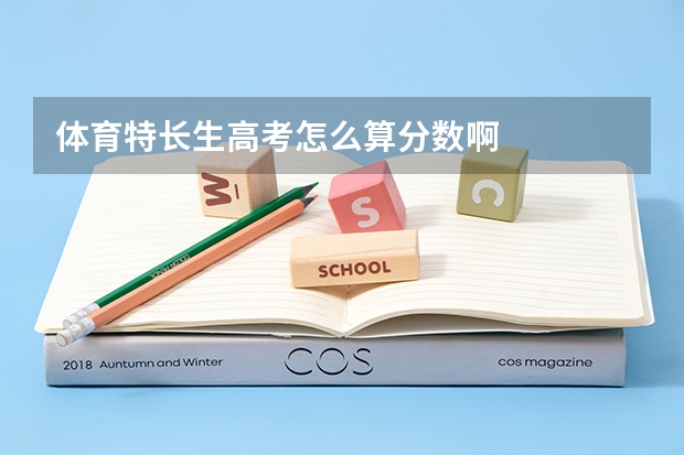 体育特长生高考怎么算分数啊