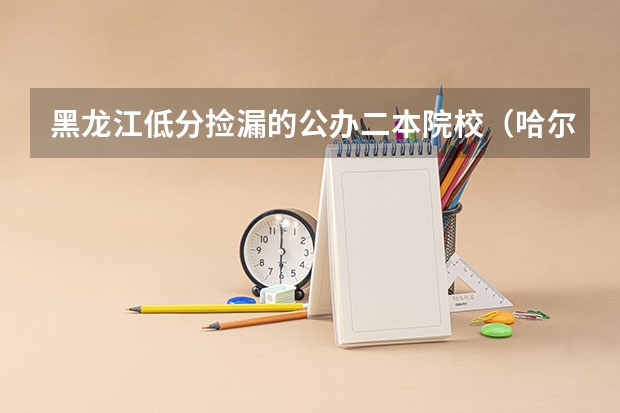 黑龙江低分捡漏的公办二本院校（哈尔滨二本分数线）