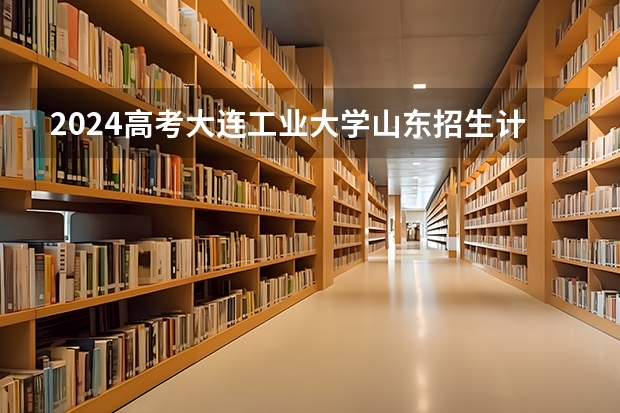2024高考大连工业大学山东招生计划 招多少人
