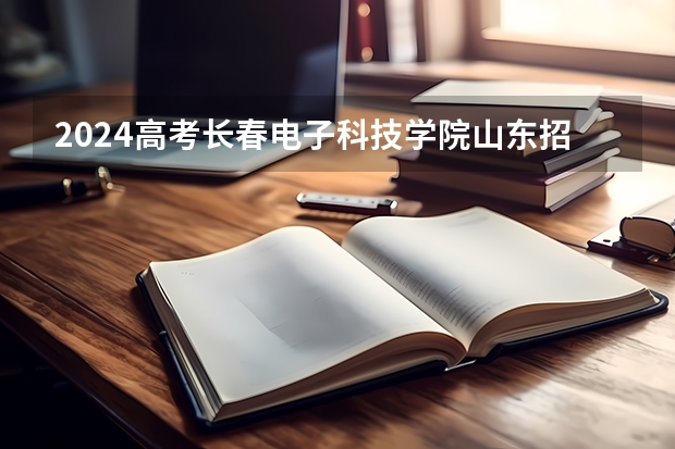 2024高考长春电子科技学院山东招生计划 招多少人