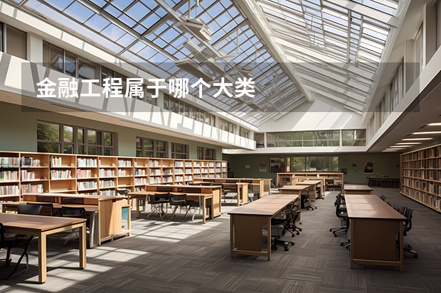 金融工程属于哪个大类