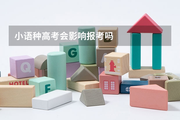 小语种高考会影响报考吗
